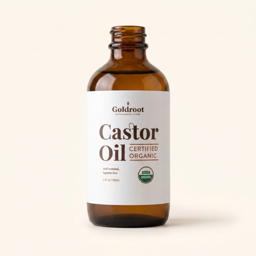 Goldroot castor oil